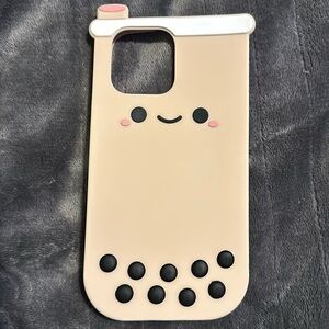 Yatchen Kawaii Boba Milk Tea Phone Case